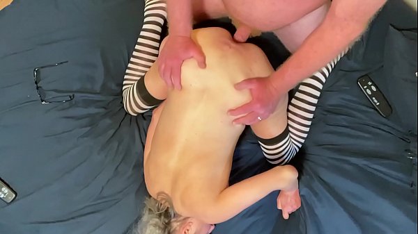 Horny Wife Gets A Hard Anal Fuck POV Cumshot On Ass